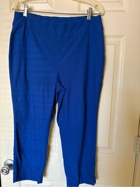 Chico's Royal Blue Pull-On Stretch Pants